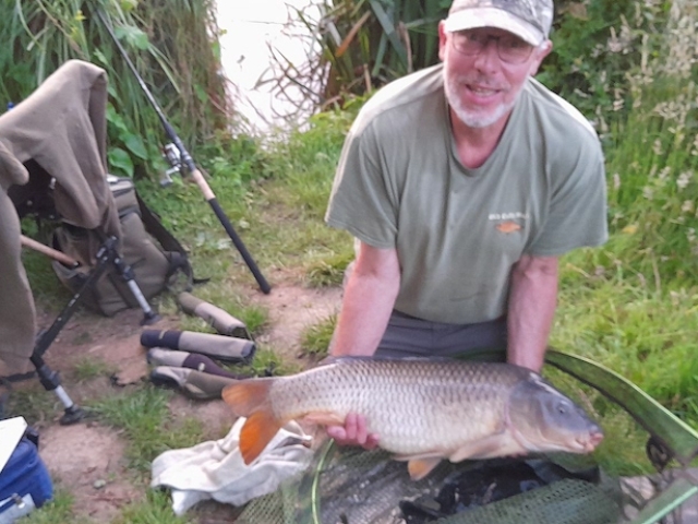 Martin Fairhall | Wildings little lake | 18lbs 2oz | black squid floaters | 22nd June 2023