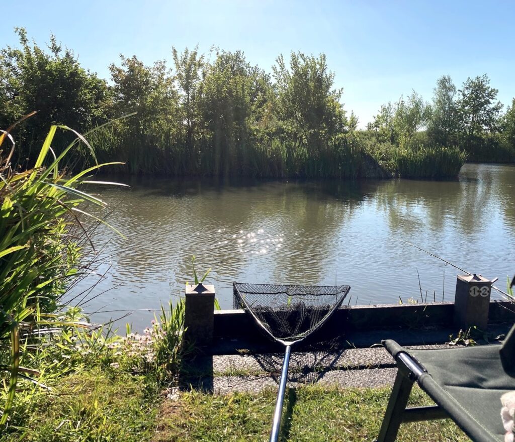 View of Badgers Wood lake